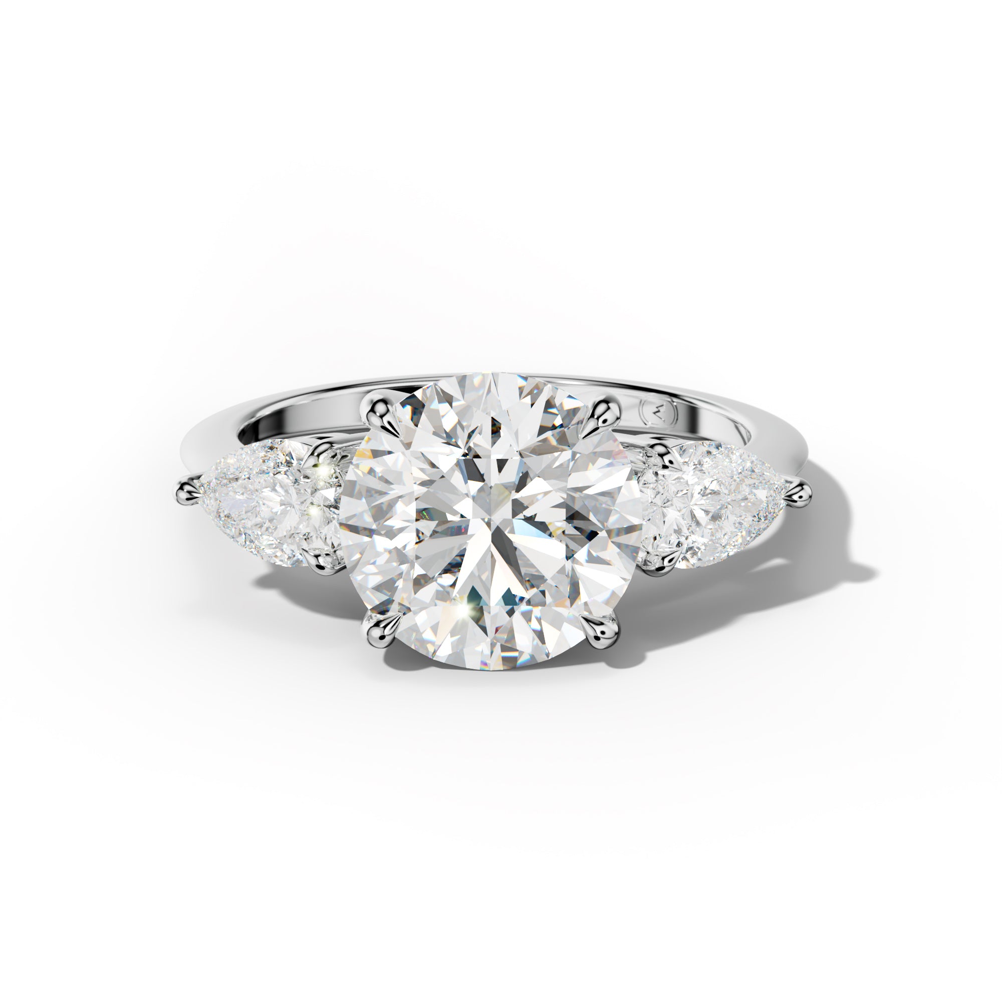 Hannah Round Diamond Engagement Ring
